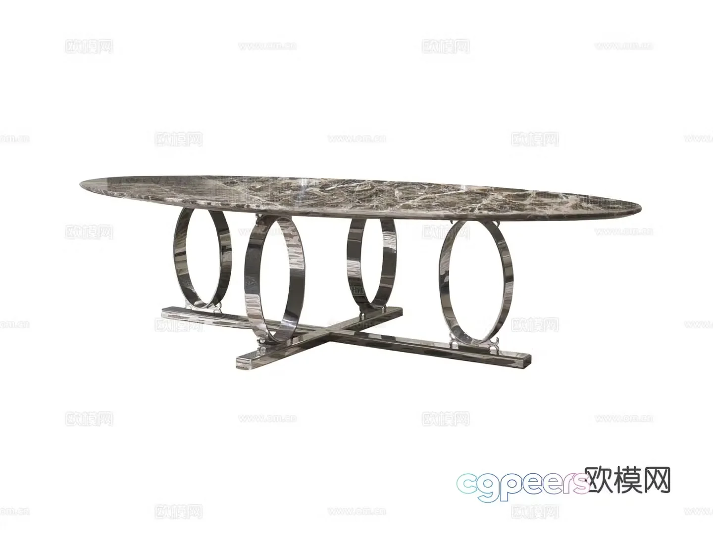 Visionnaire Wiggins coffee table 3d model