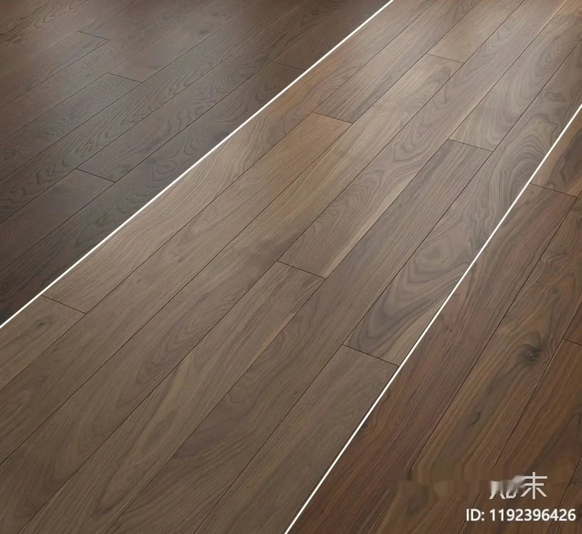 Wooden Floor 3D Model – 4572 – VRAY Render