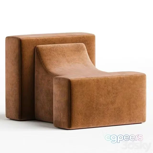 3ds Max Free – Estudio Persona Block Chair