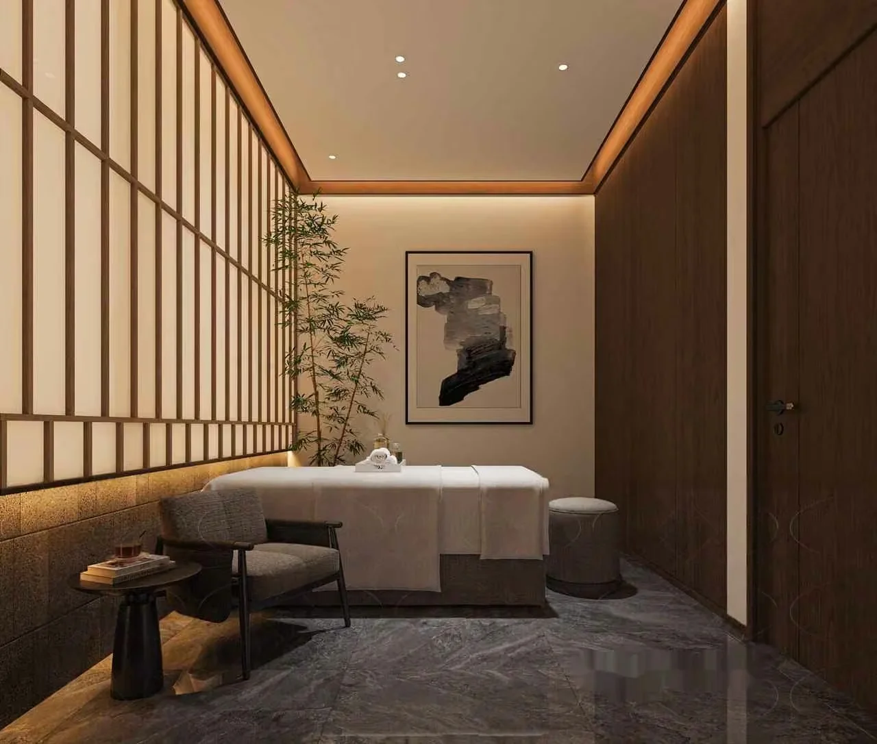 A Massage Room 3D Model – 502 – VRAY Render