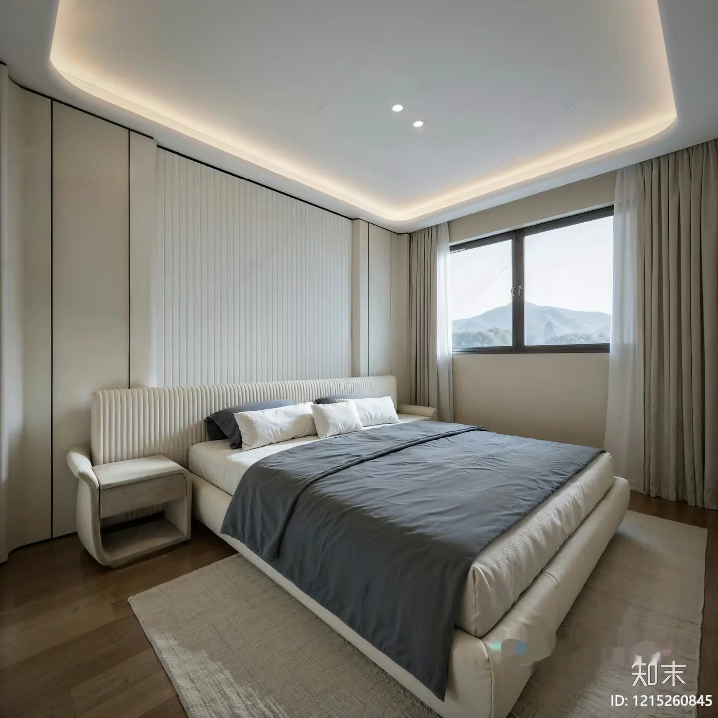 Cozy Bedroom 3D Model – 23231 – VRAY Render