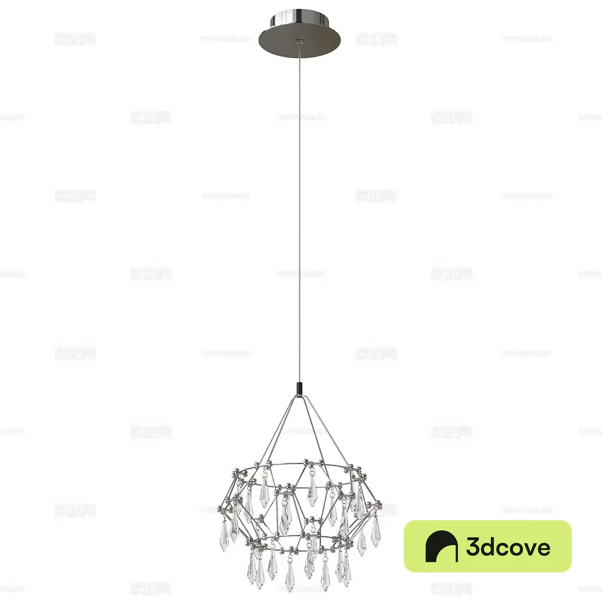 Modern minimalist chandelier