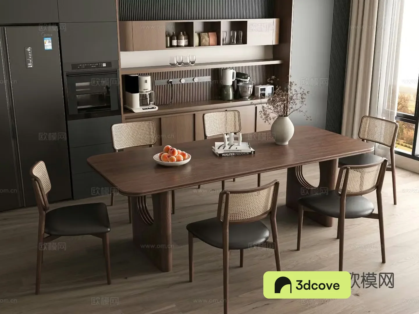 Medieval style dining table and chairs bar dining table