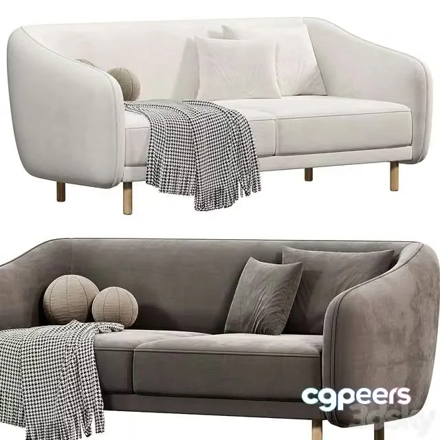 3ds Max Free – Korens-3 Sofa by divan.ru