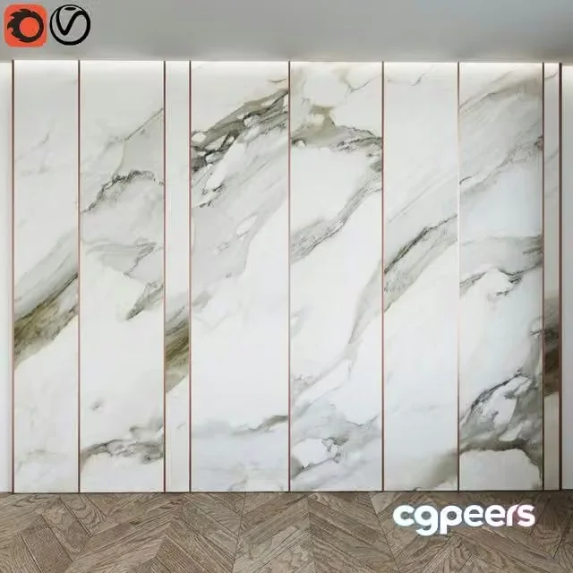 3ds Max Free – Marble Wall Panel