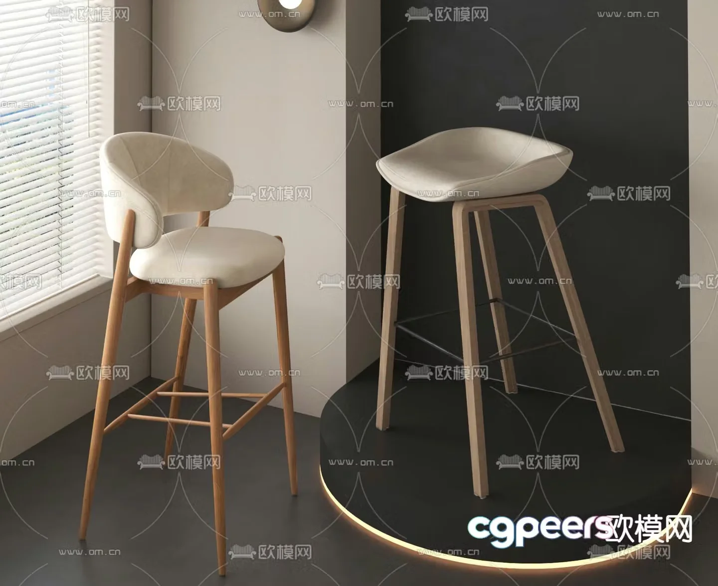 Bar stool bar stool bar stool 3d model