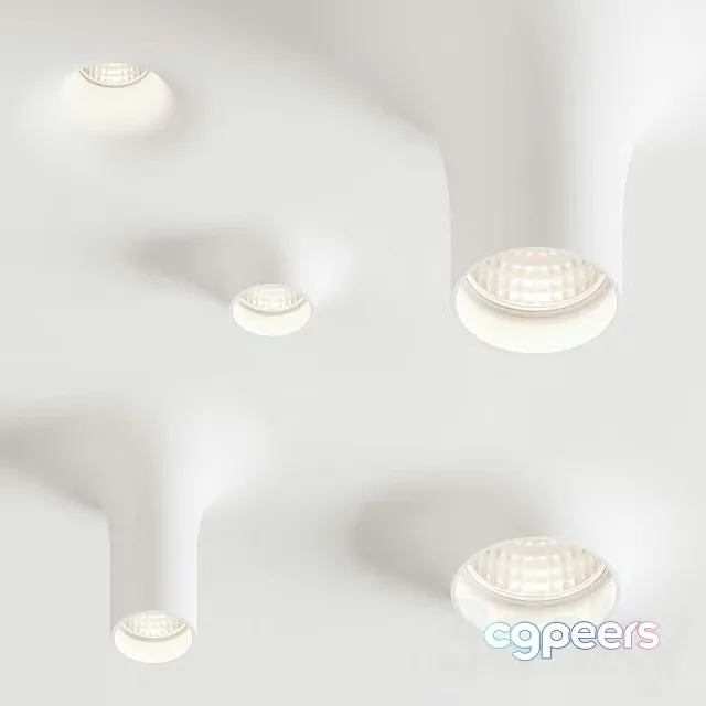 3ds Max Free – Plaster Lamps 9010 Novantadieci