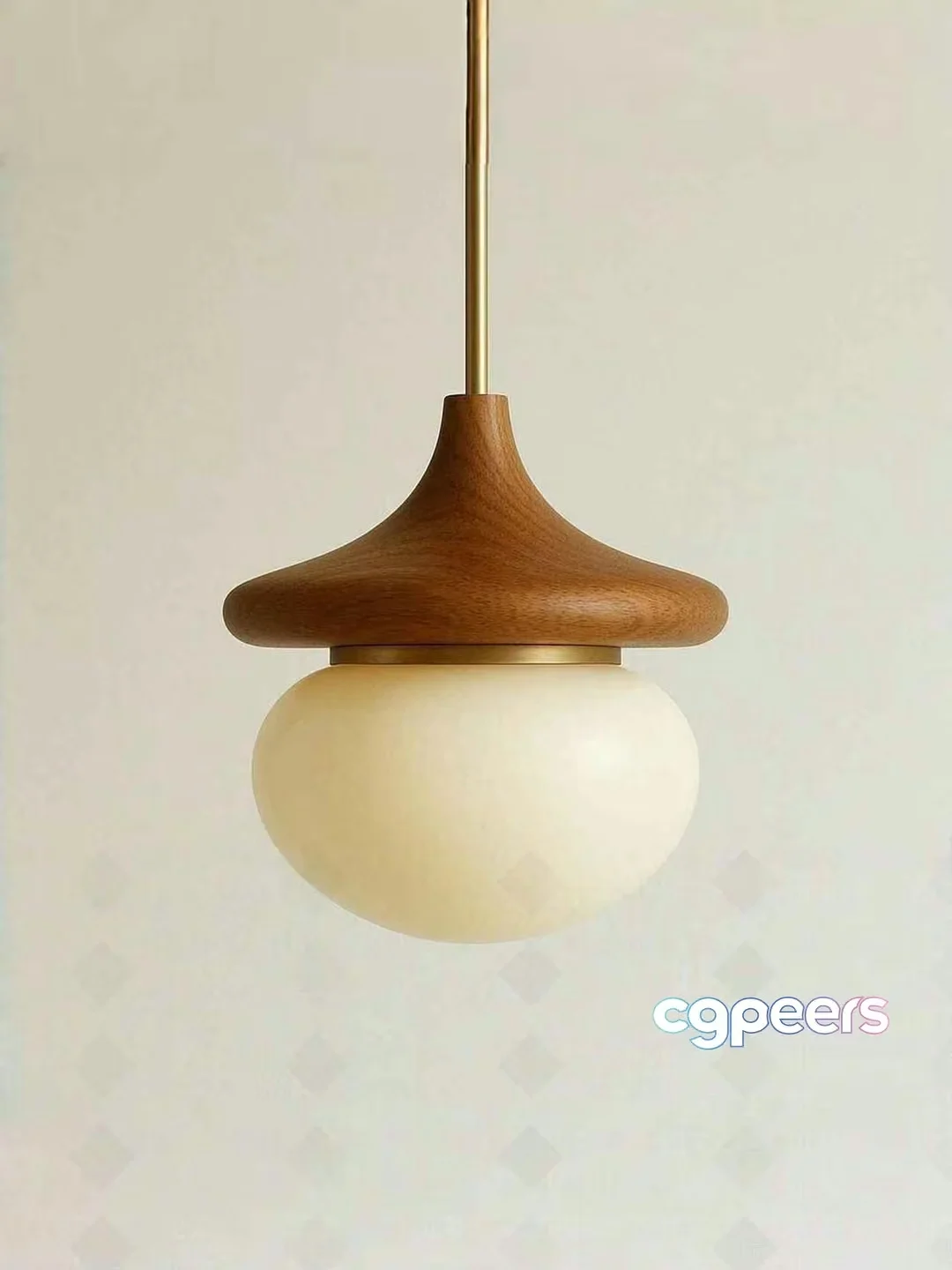 Mid-Century Modern Light Fixture 3D Model – 15489 – VRAY Render