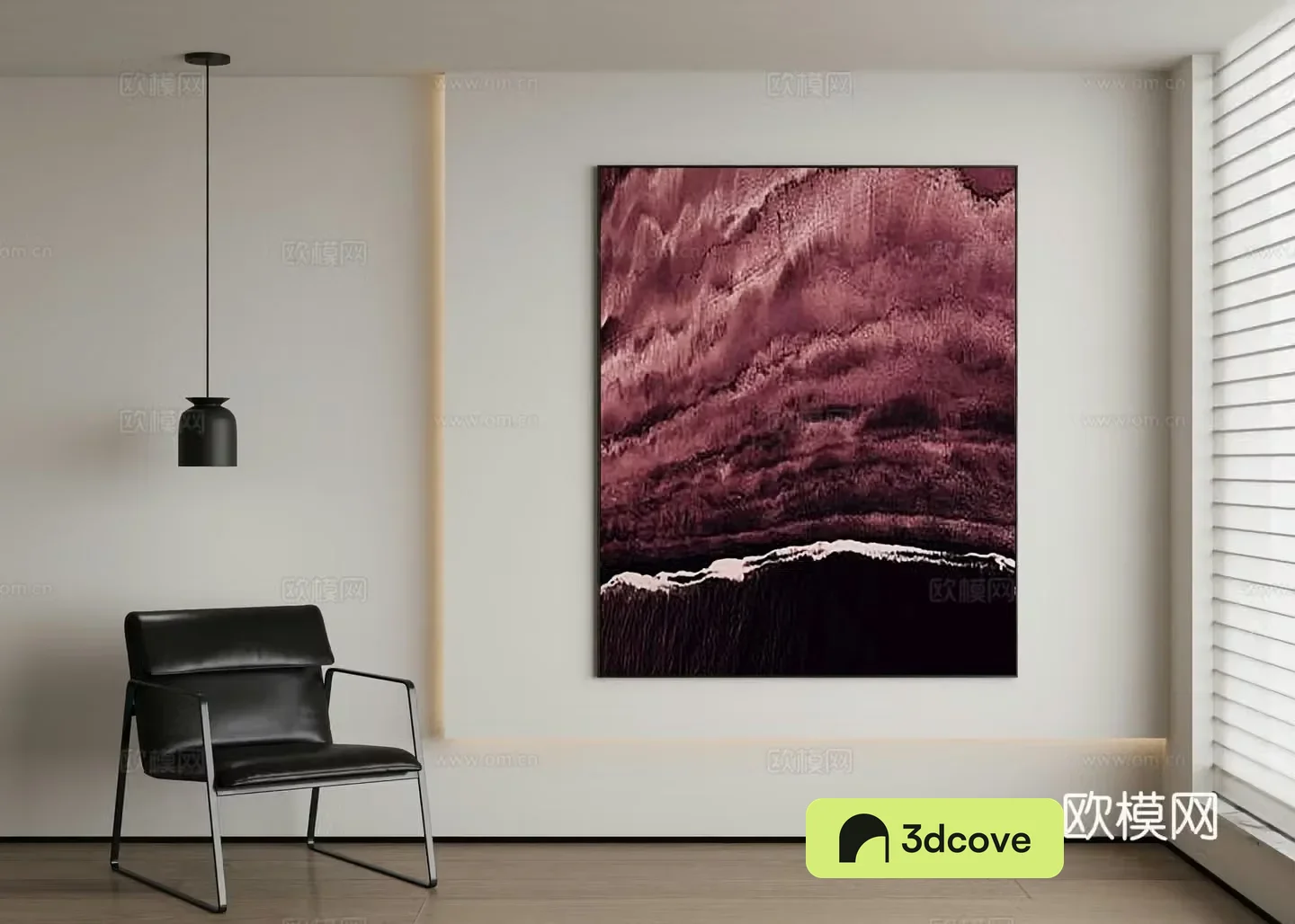 Modern abstract painting decorative painting