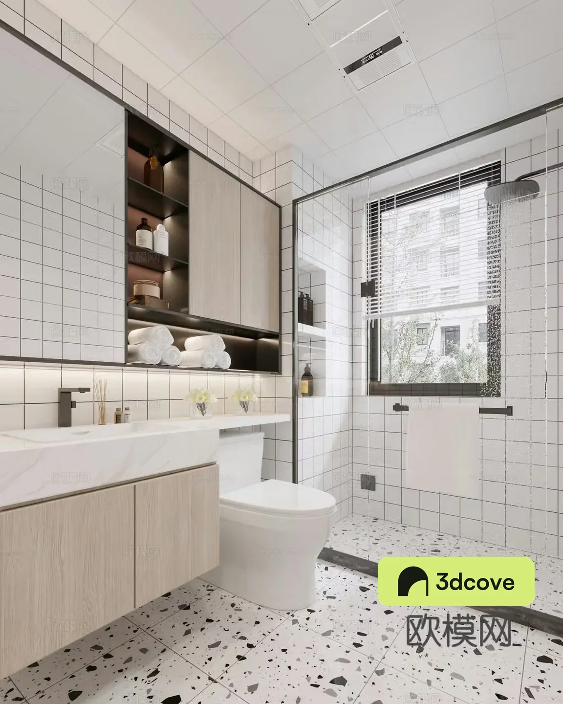 Modern bathroom