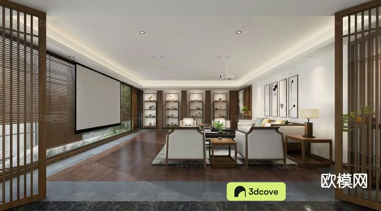 New Chinese style living room