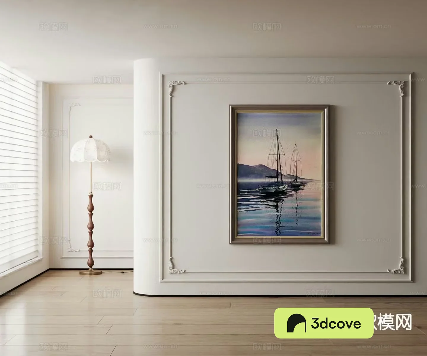 American oil painting landscape painting decorative painting