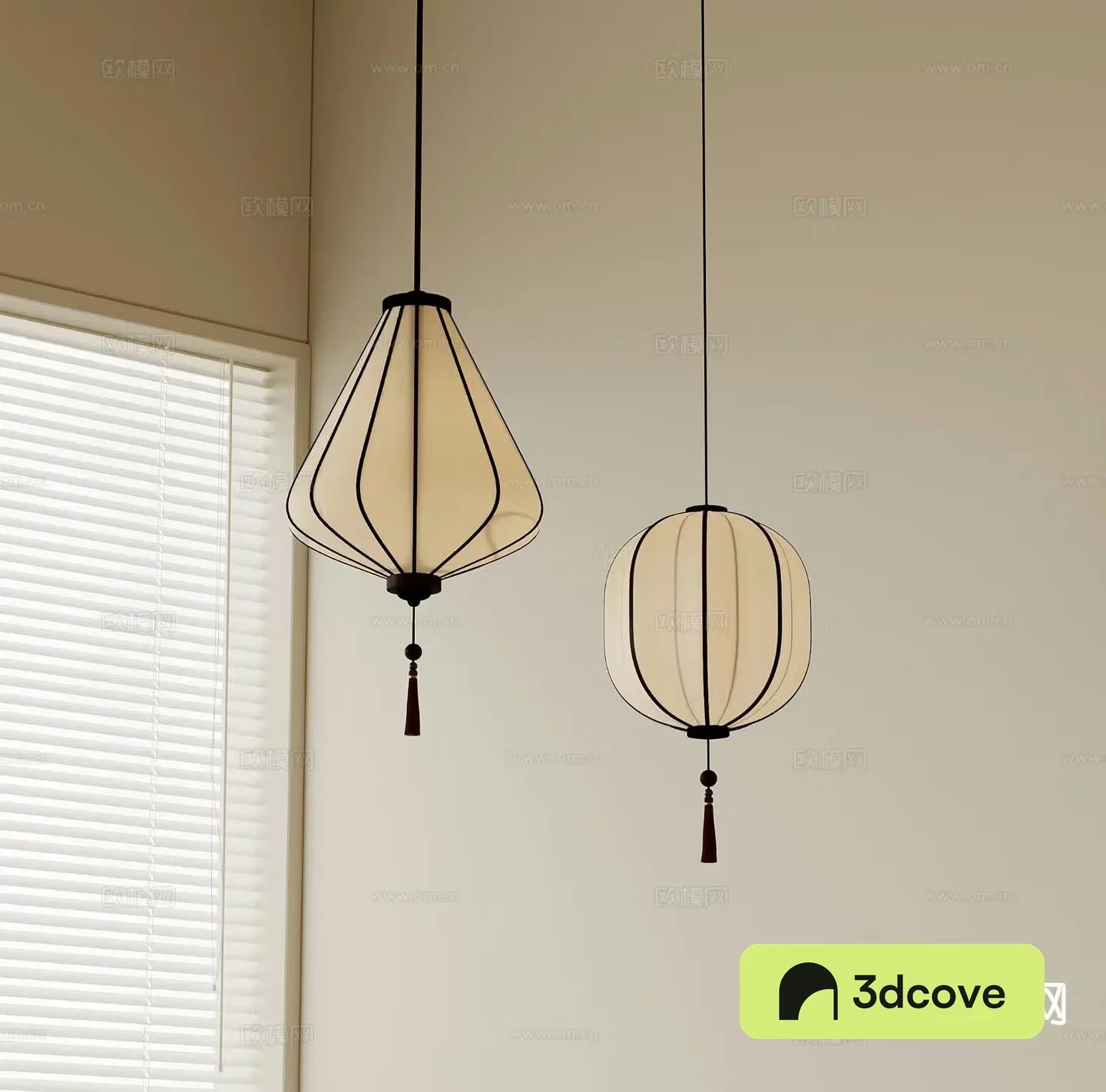 New Chinese chandelier