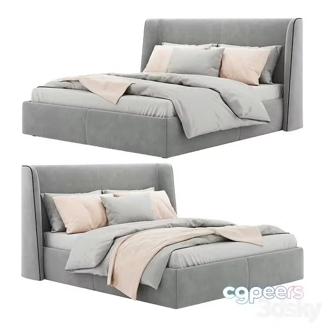 3ds Max Free – bed boston