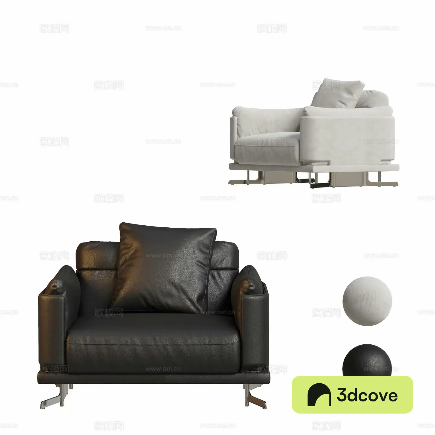 Single sofa leisure sofa