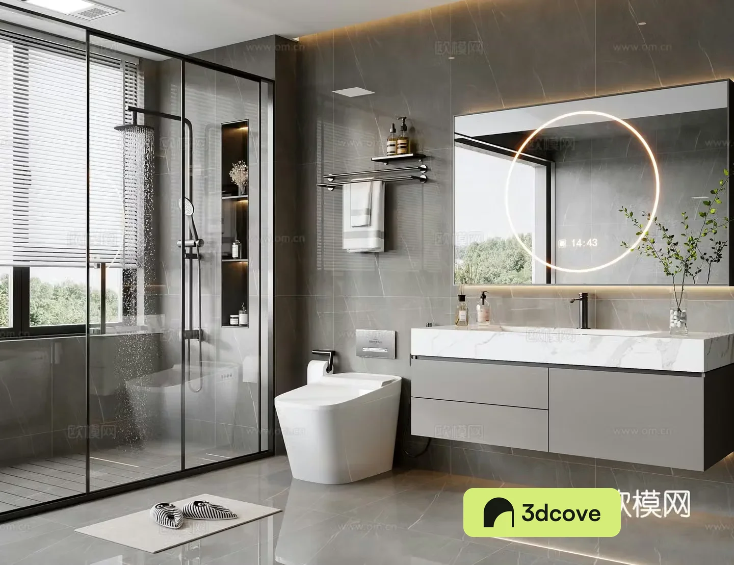 Modern bathroom
