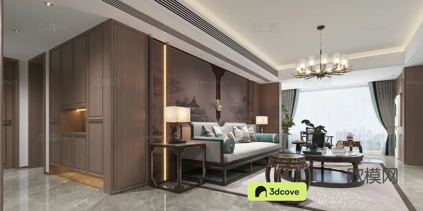 New Chinese living room