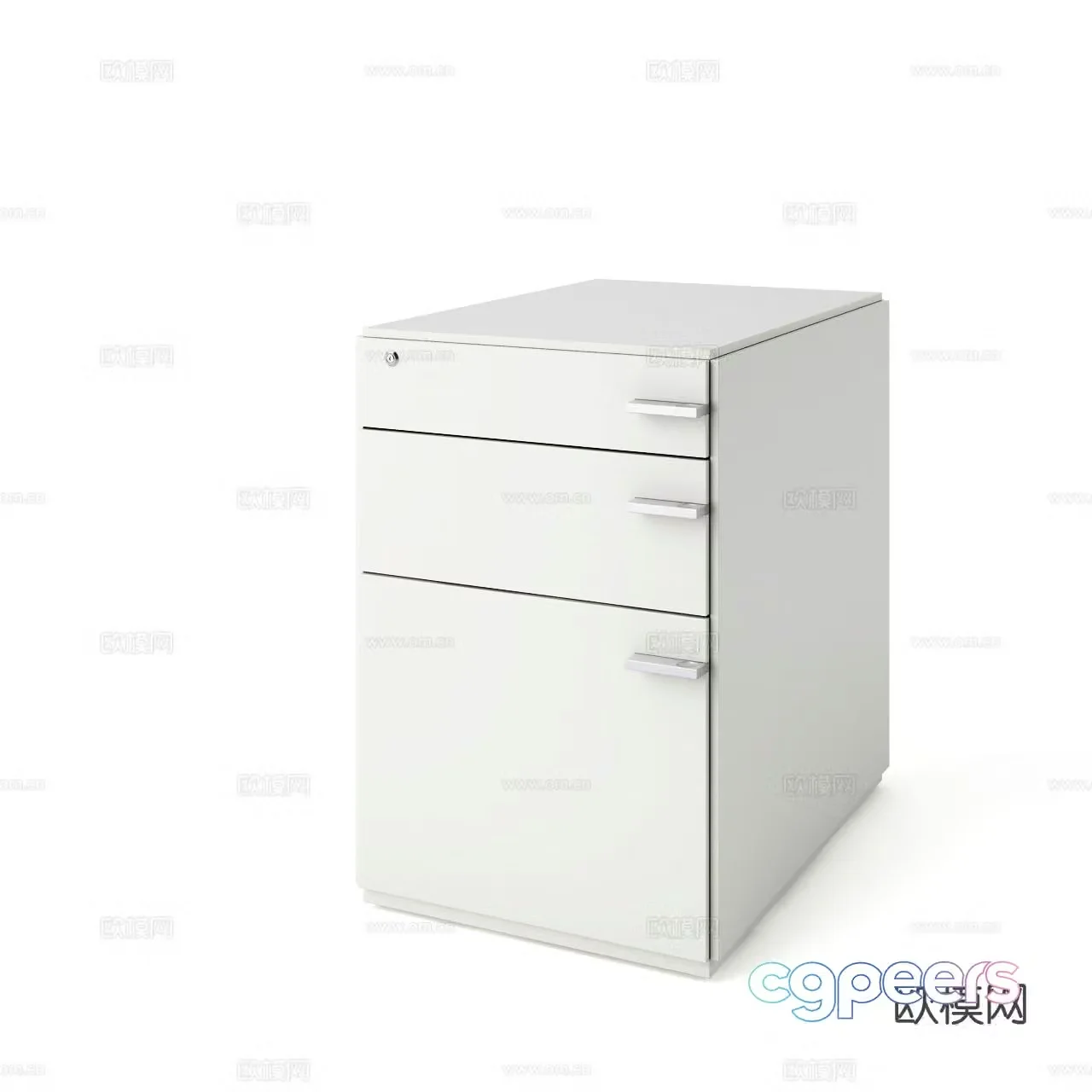 Mobimex modern locker 3d model