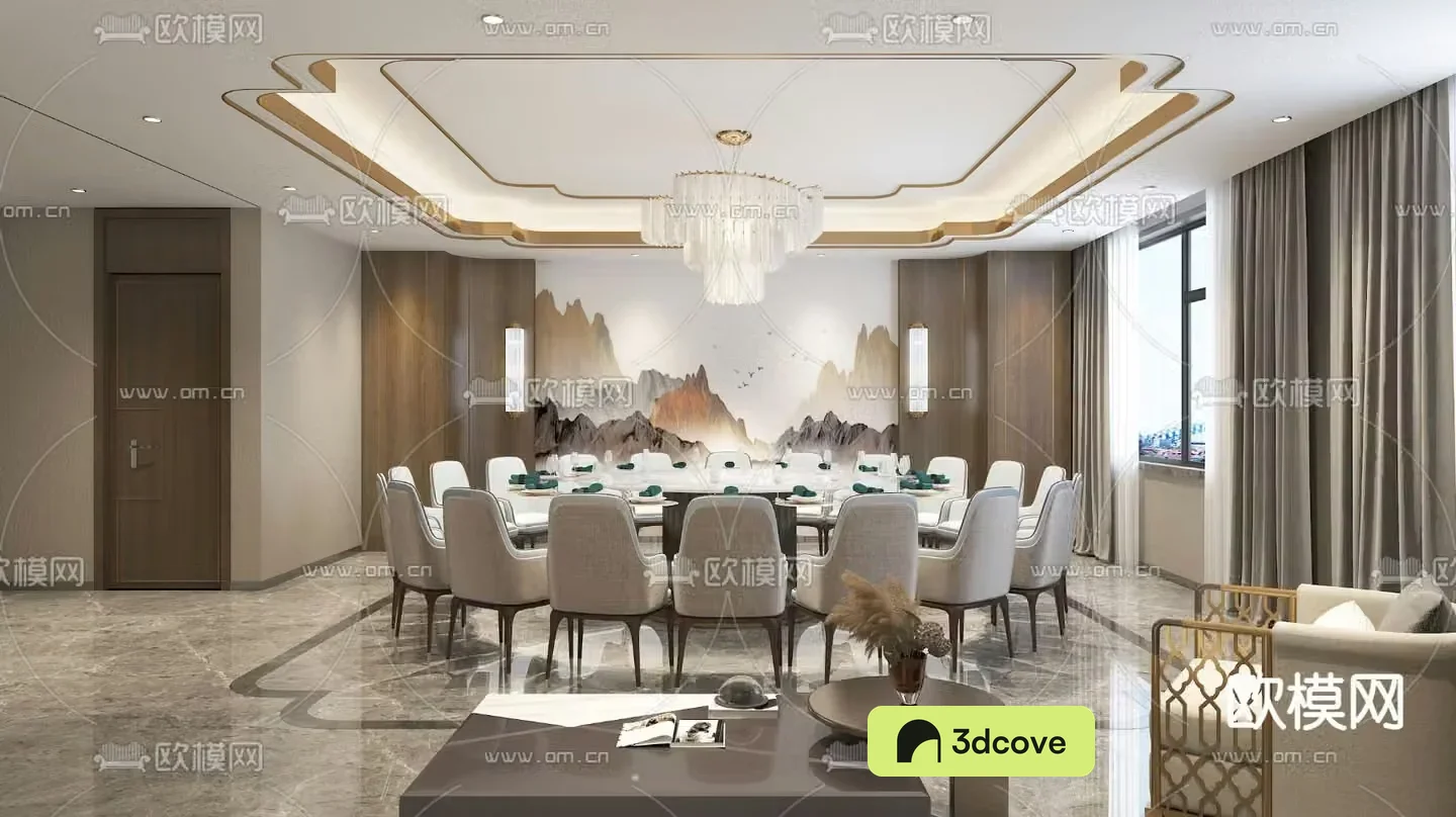 New Chinese restaurant private room