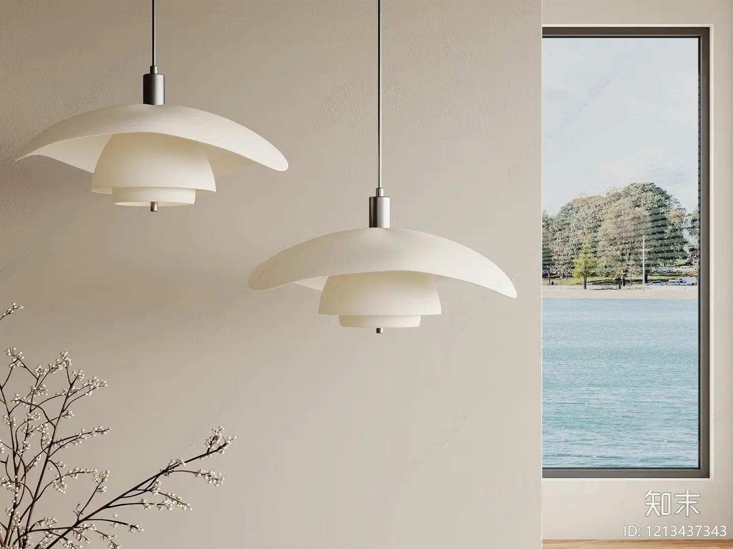 Modern Light Fixtures 3D Model – 6327 – VRAY Render