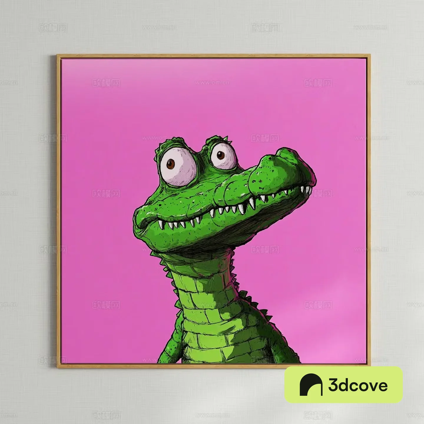 Modern creative cartoon hanging painting art painting decorative painting
