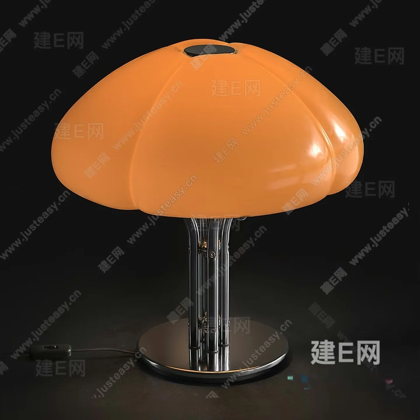 Gold Light Fixture 3D Model – 15708 – VRAY Render