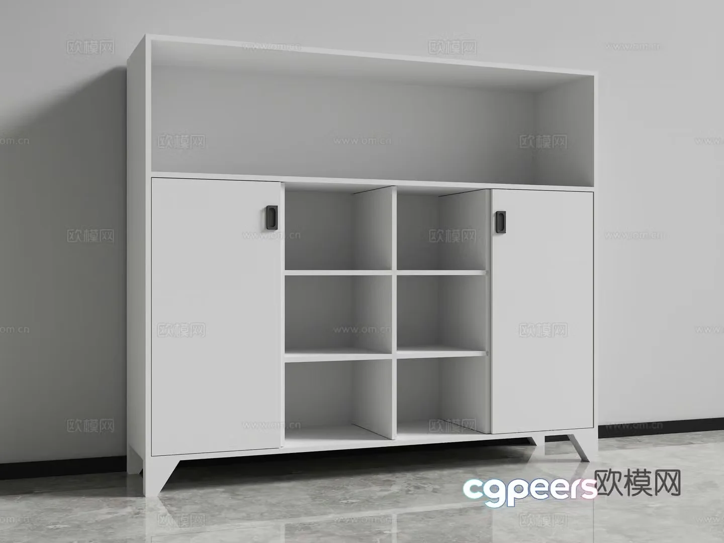 File cabinet tea cabinet locker low cabinet 3D model