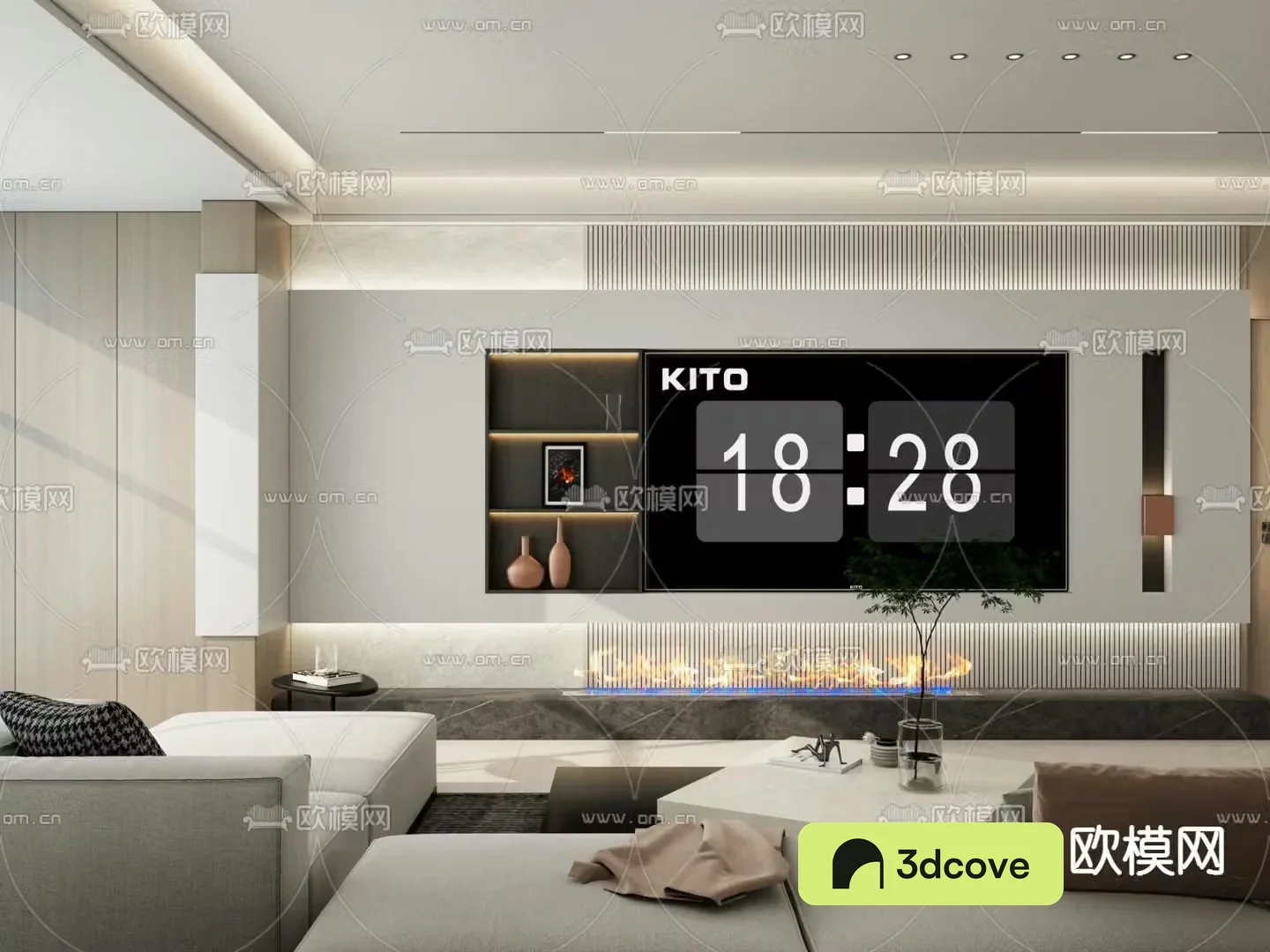 TV background