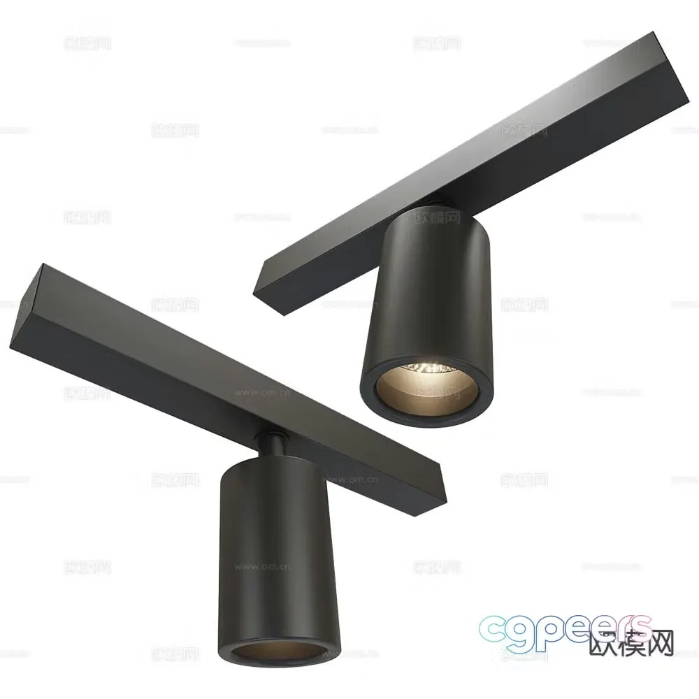 Nemo downlight spotlight track light 3d model