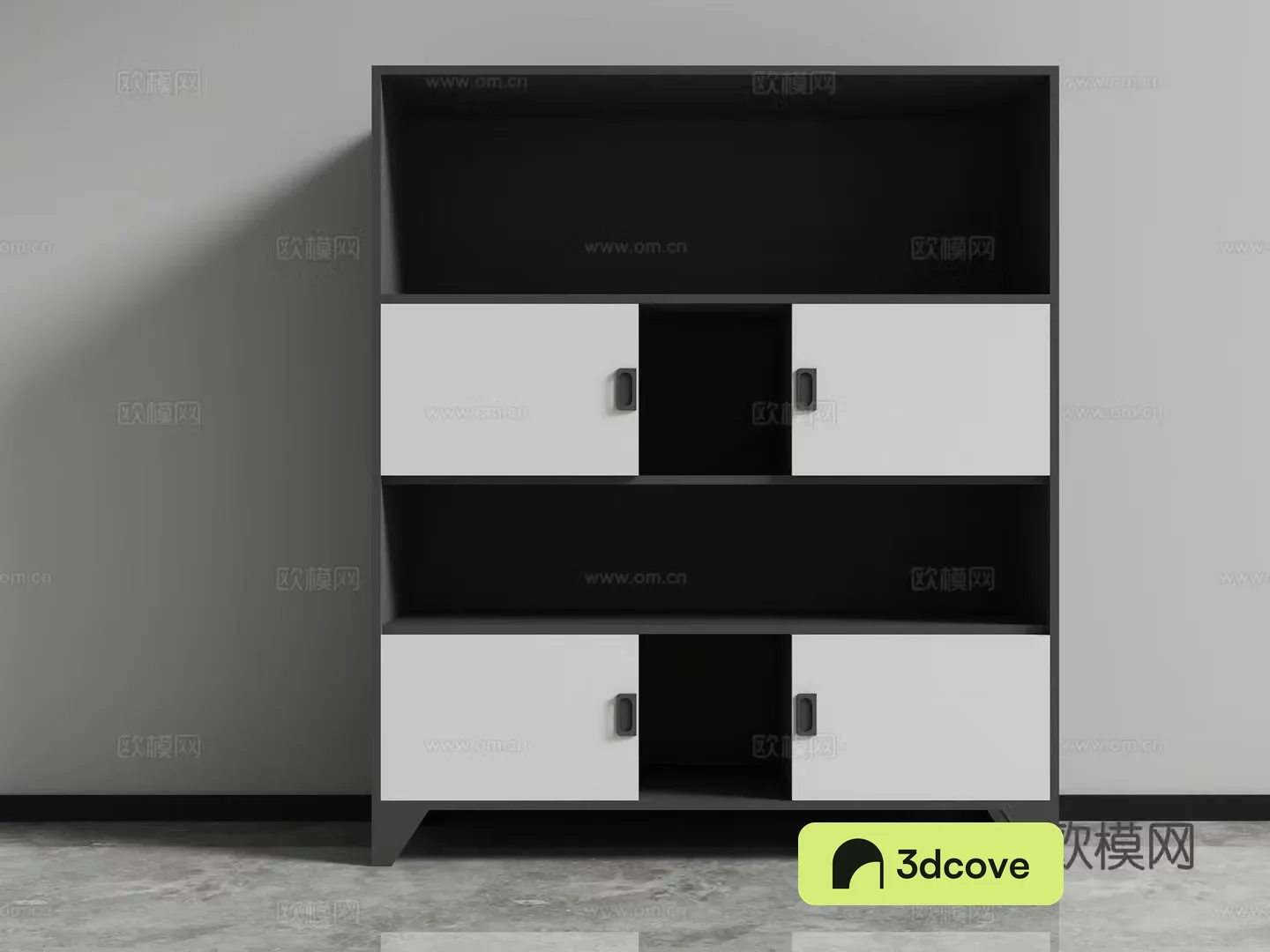 File cabinet low cabinet locker