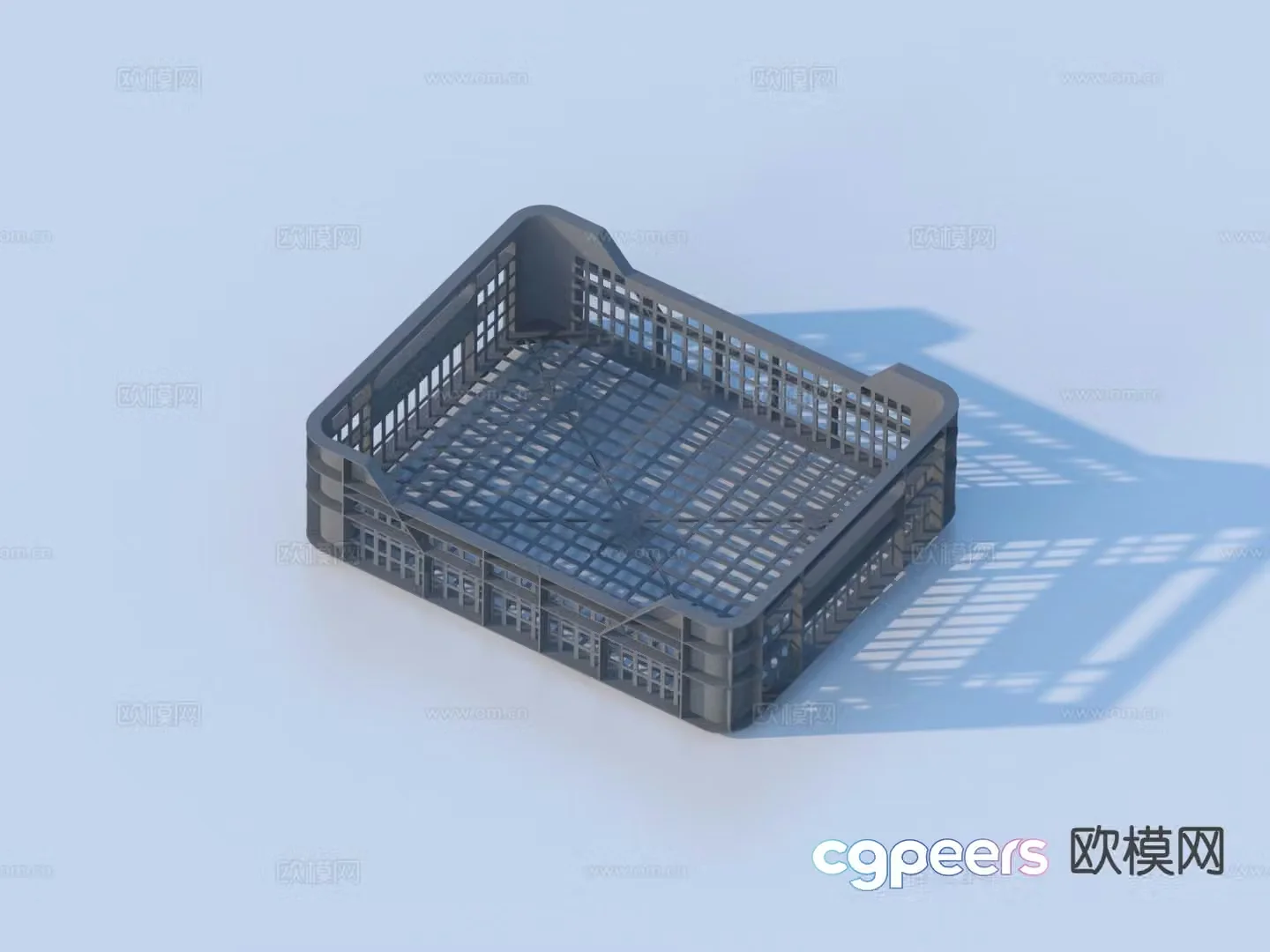 Storage basket vegetable basket vegetable basket 3d model