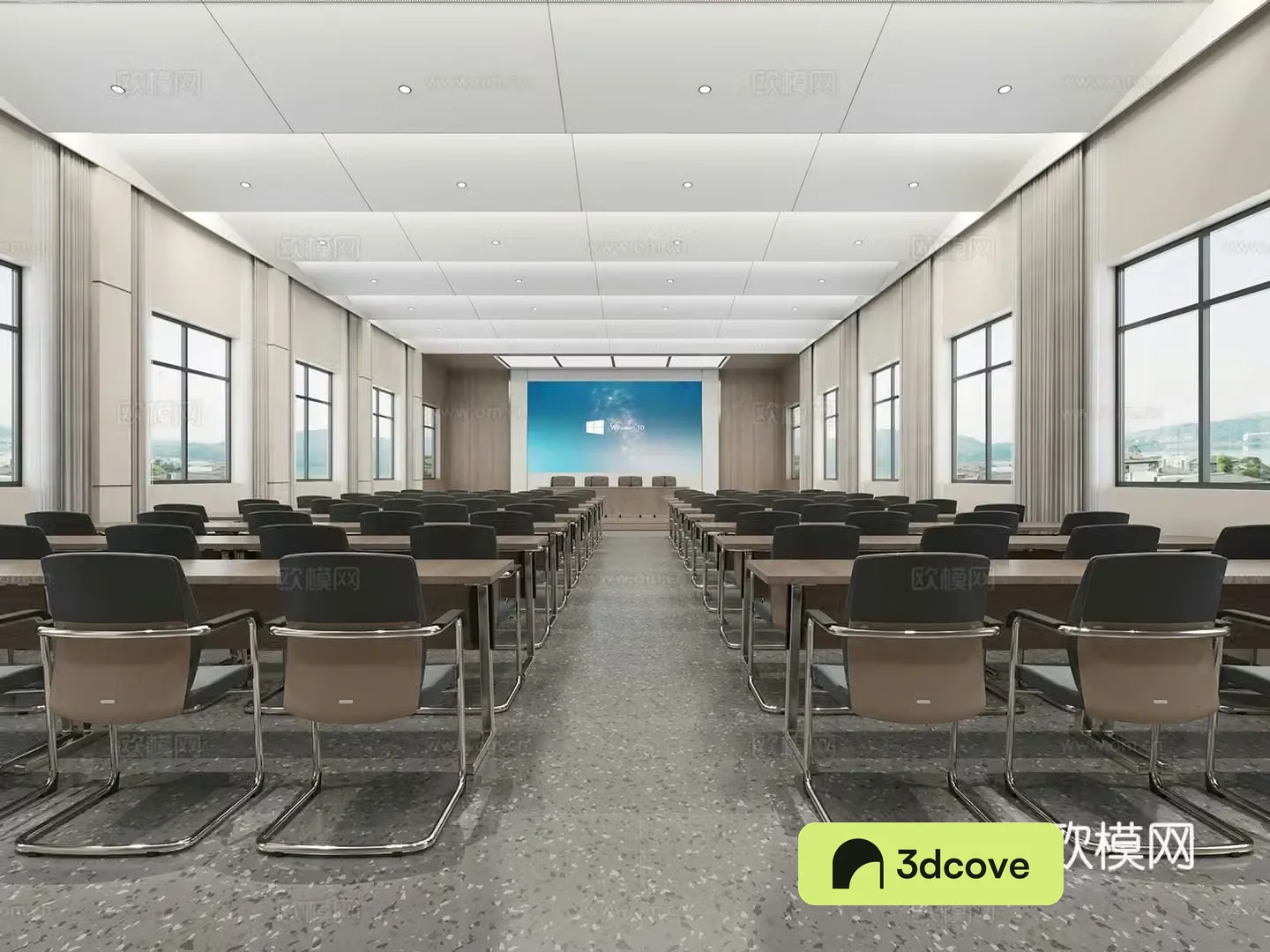 Modern lecture hall