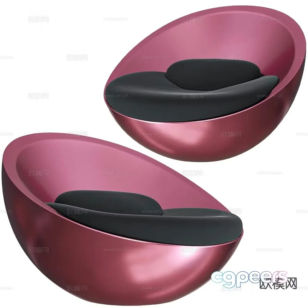 MAVIMATT single sofa leisure sofa 3d model