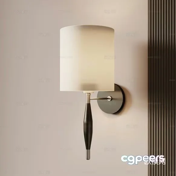 Gold Light Fixture 3D Model – 7070 – VRAY Render