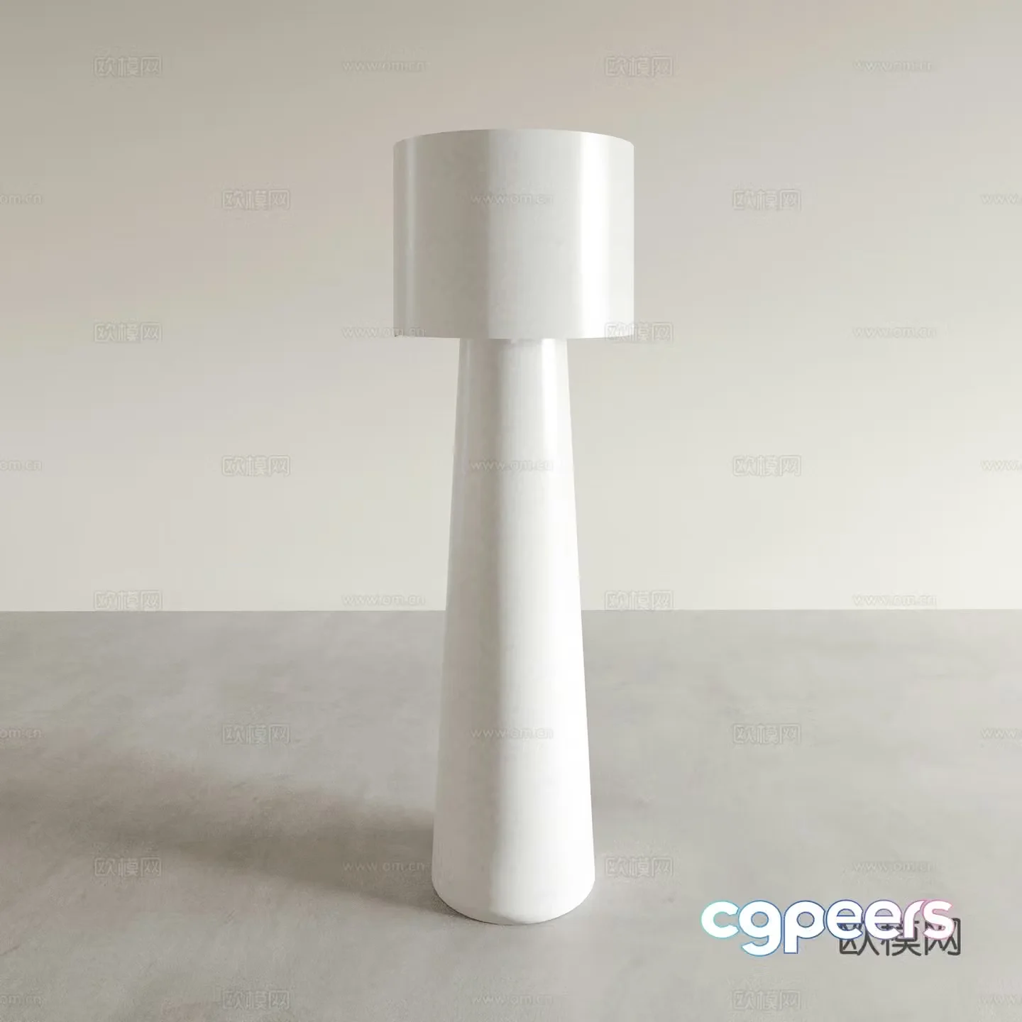 Modern floor lamp 3d model