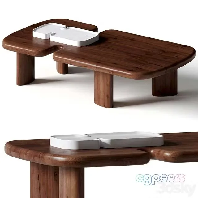 3ds Max Free – Bicephale by Ralph Pucci coffee table