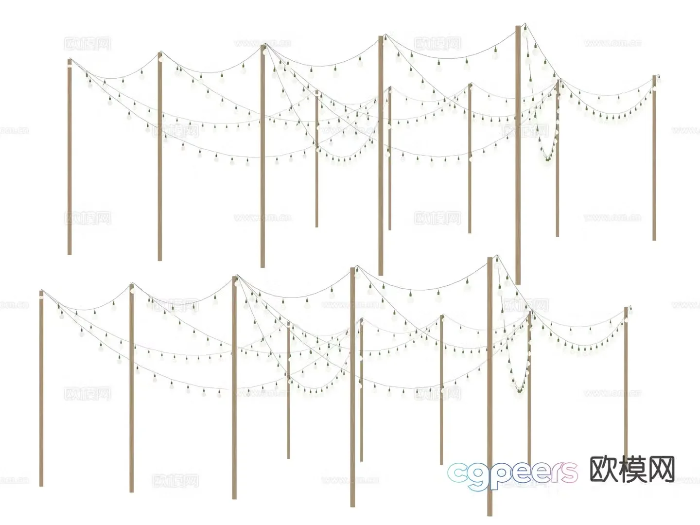 Decorative Lighting Outdoor Light 3d model