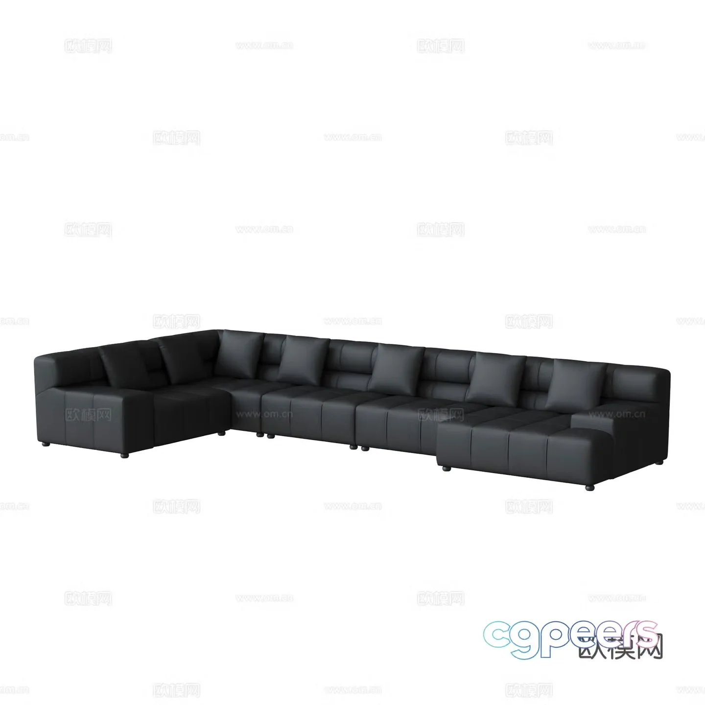 Modern sofa 3d model