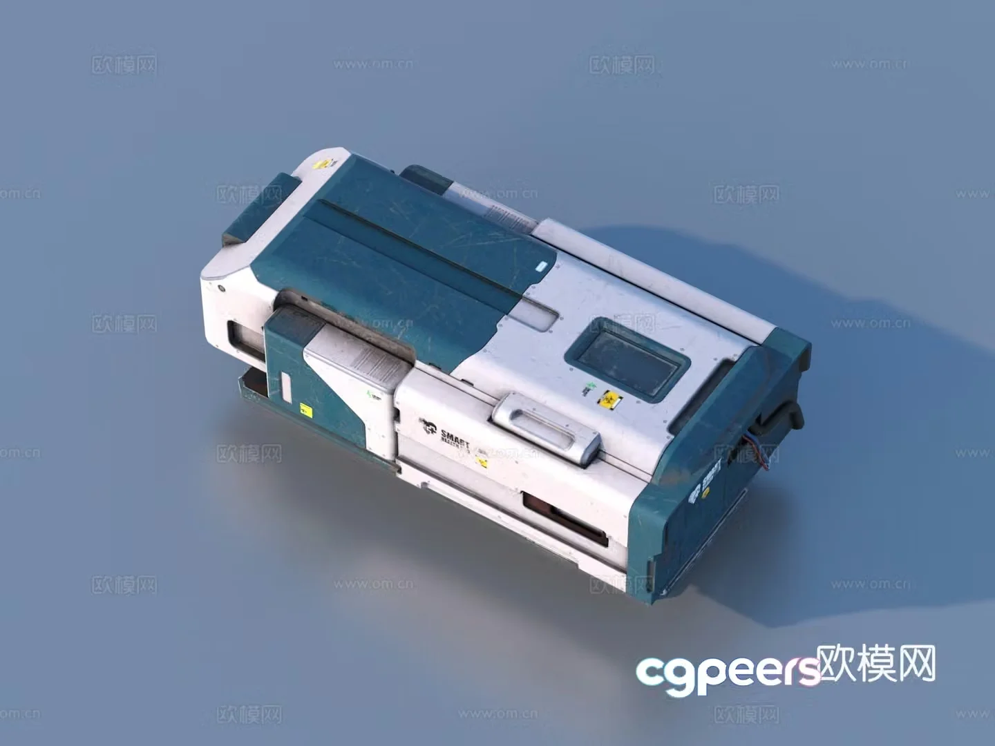 Hardware mechanical parts cabin components 3D model