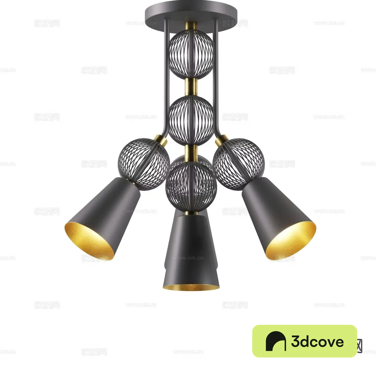 Simple European chandelier