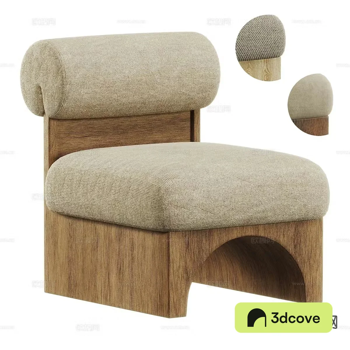 Wabi-sabi chair sofa chair leisure chair