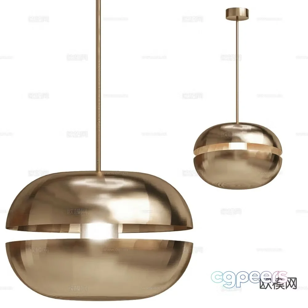 Salto creative chandelier 3d model