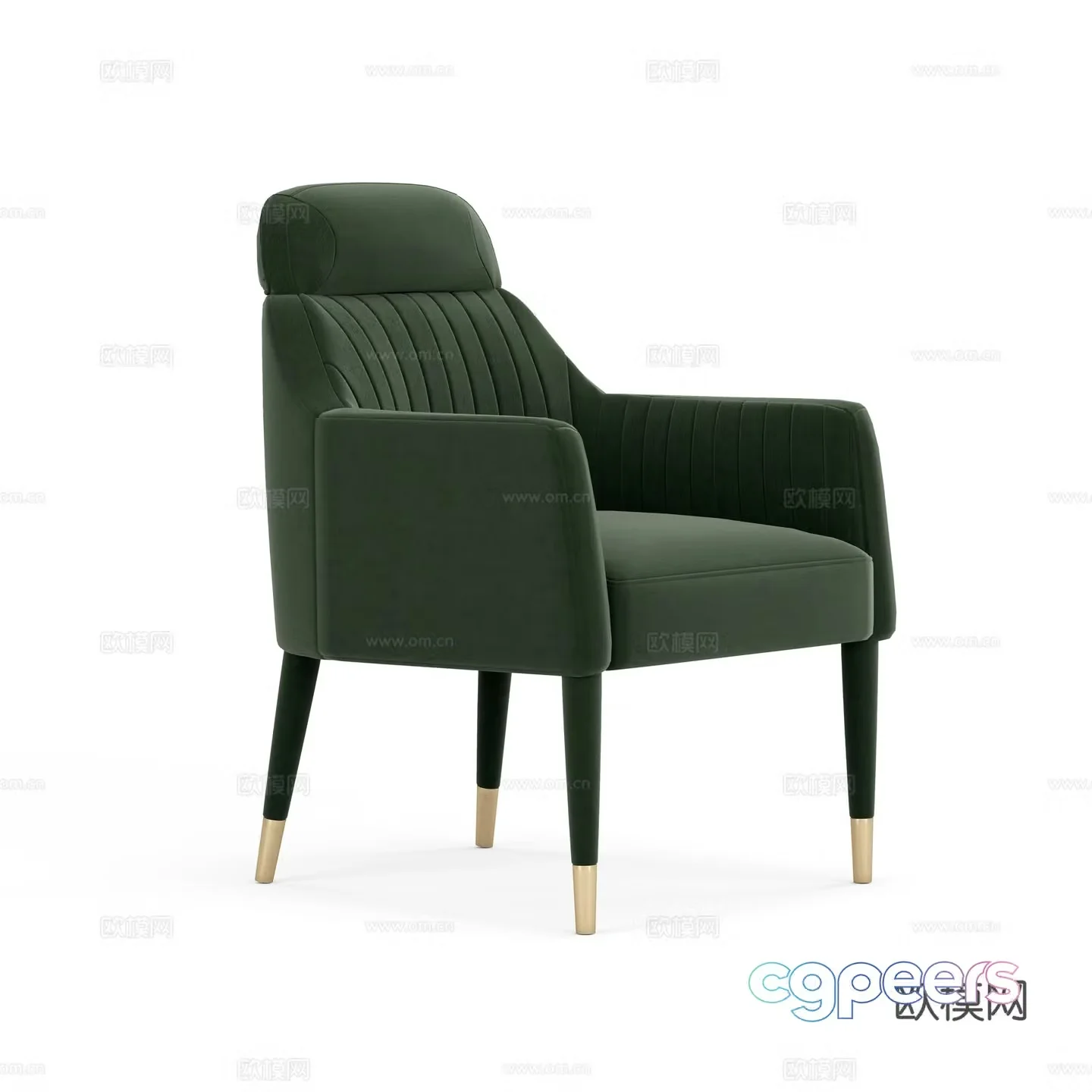 Modern chair leisure chair 3d model