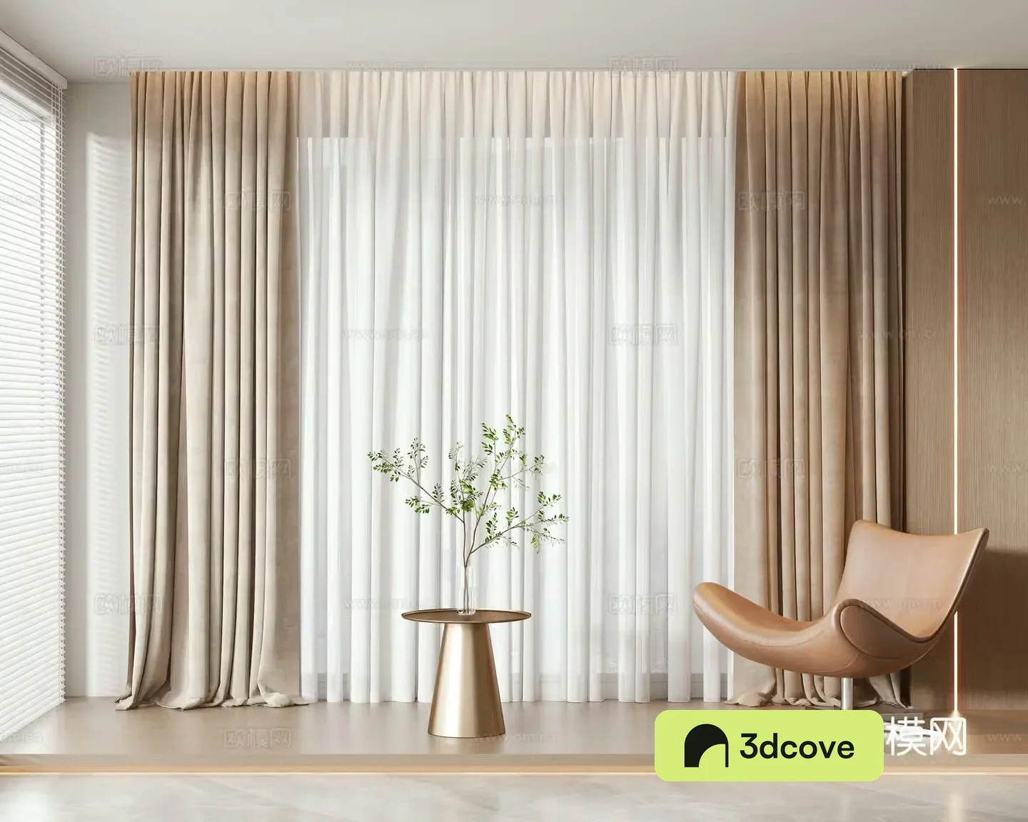 Modern curtain