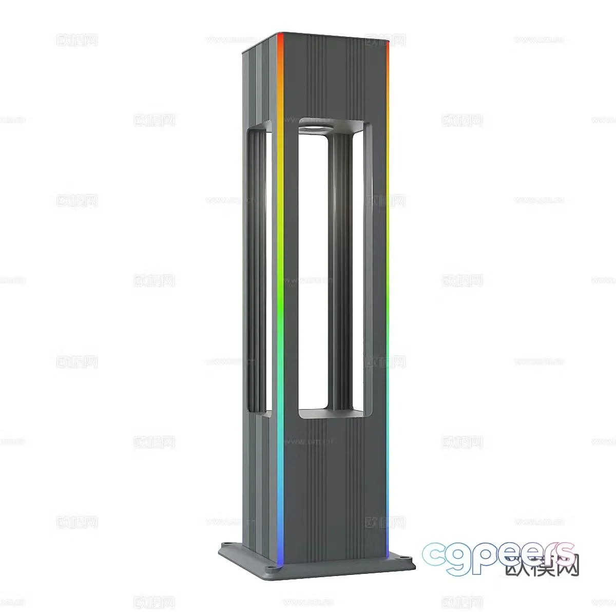 Street light 3d model