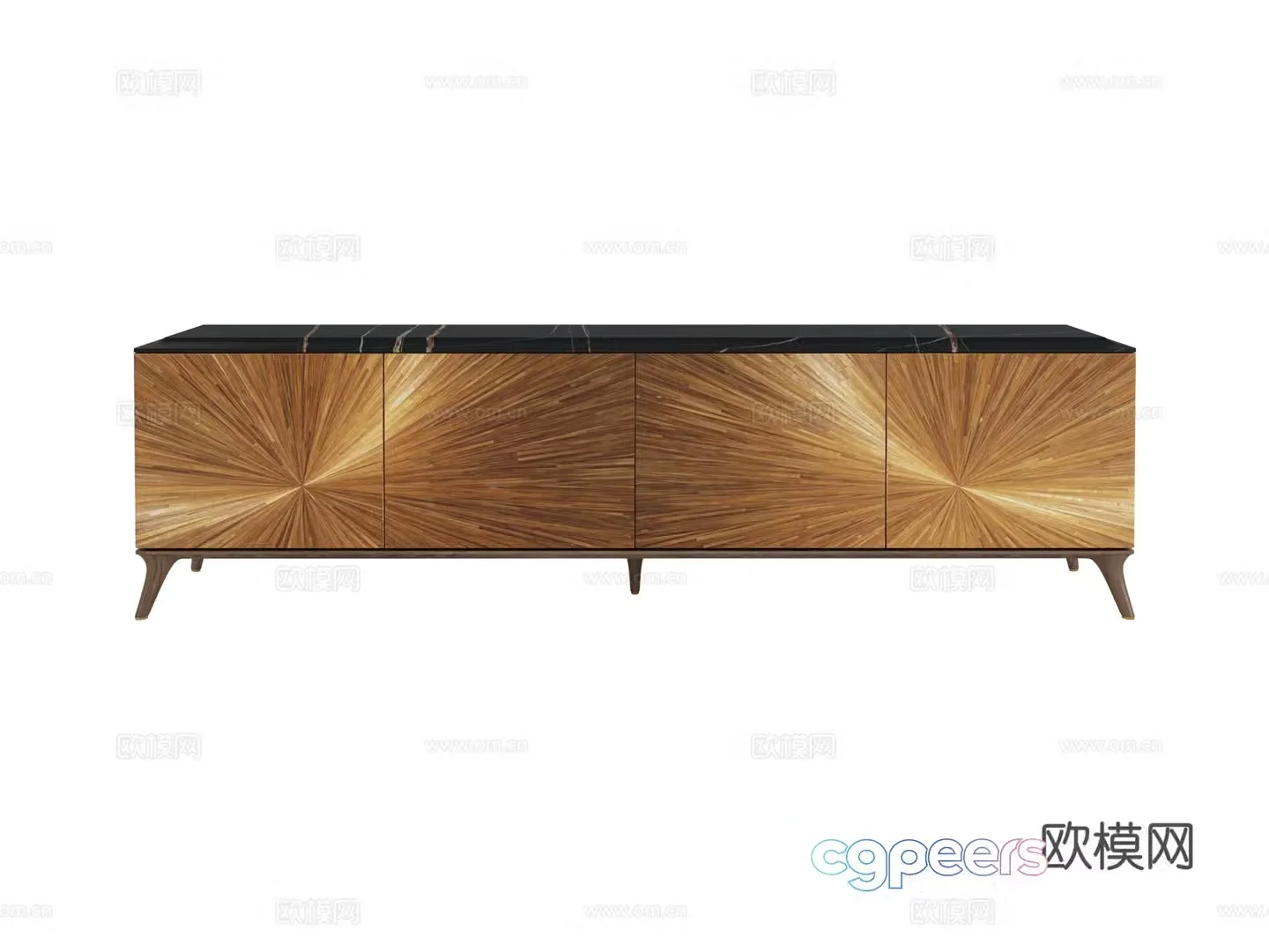 visionnaire tv cabinet 3d model