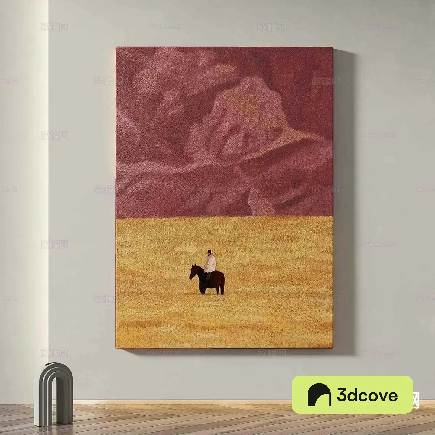 Modern art painting decorative painting