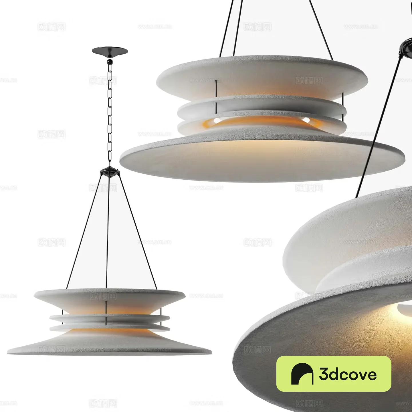 Modern chandelier