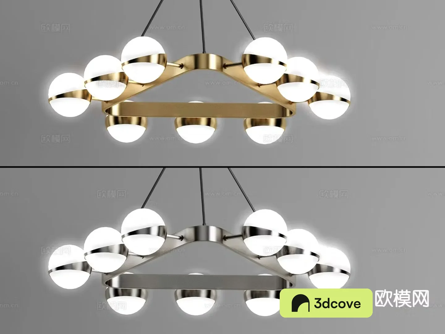 Light luxury chandelier