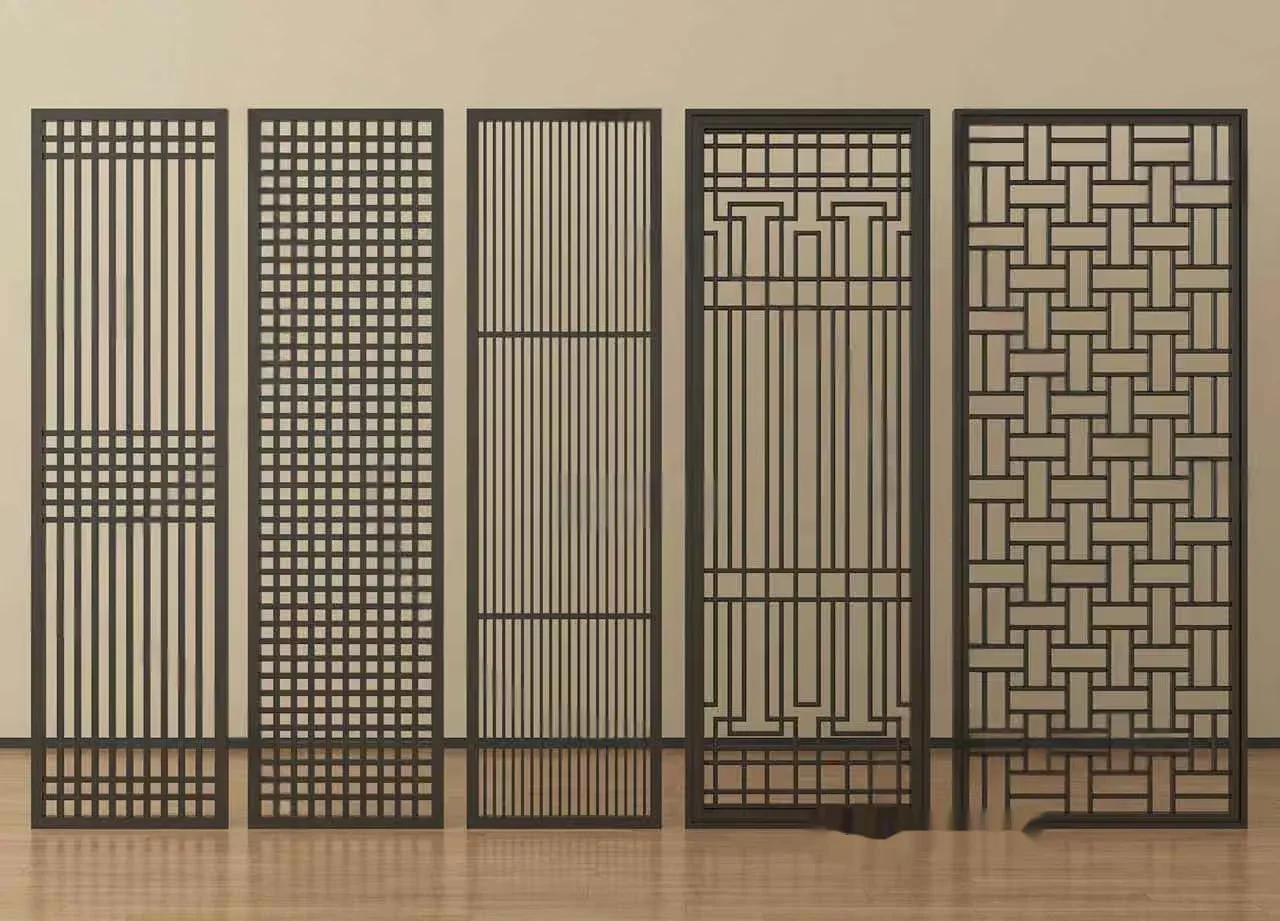 Decorative Room Divider Panels 3D Model – 453 – VRAY Render